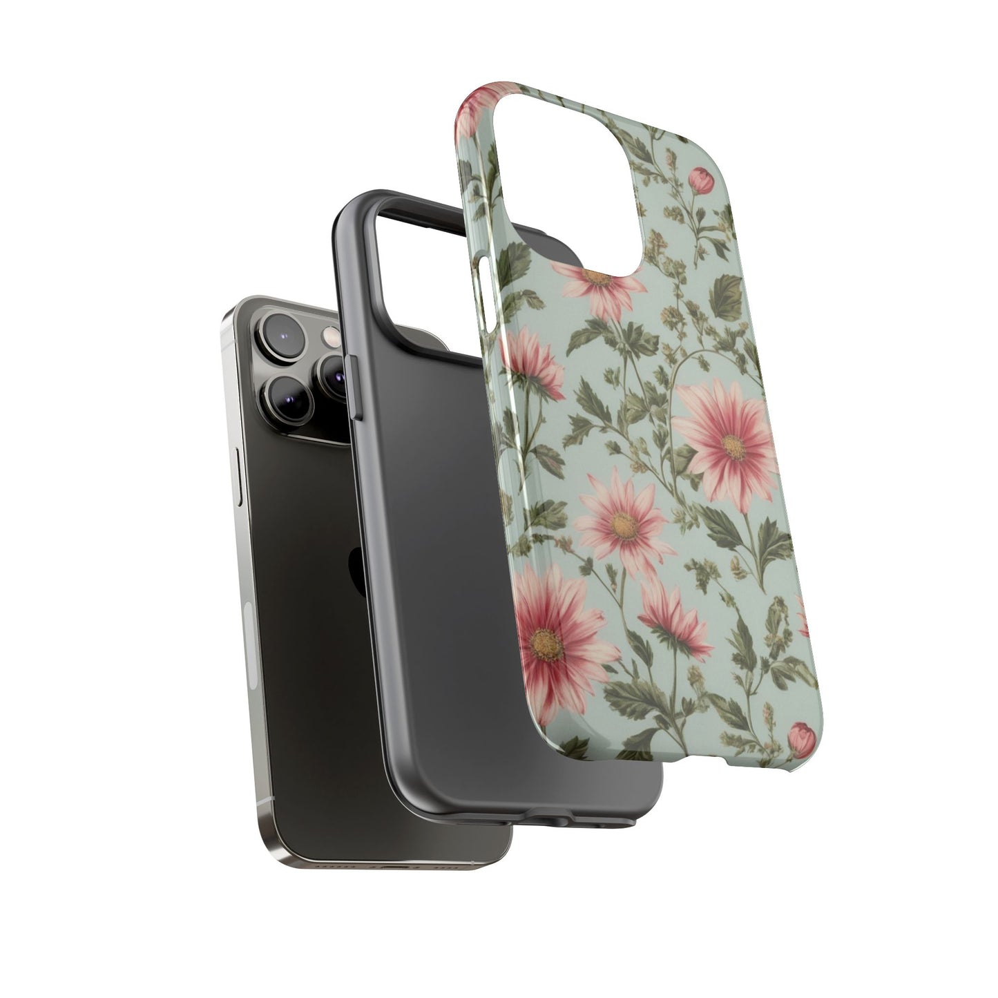 Flower Garden Phone Case for iPhone 8–16 Pro Max, iPhone 8 Plus–13 Mini, iPhone XS–XS Max, iPhone 11–14 Pro Max - Designed by Thalia