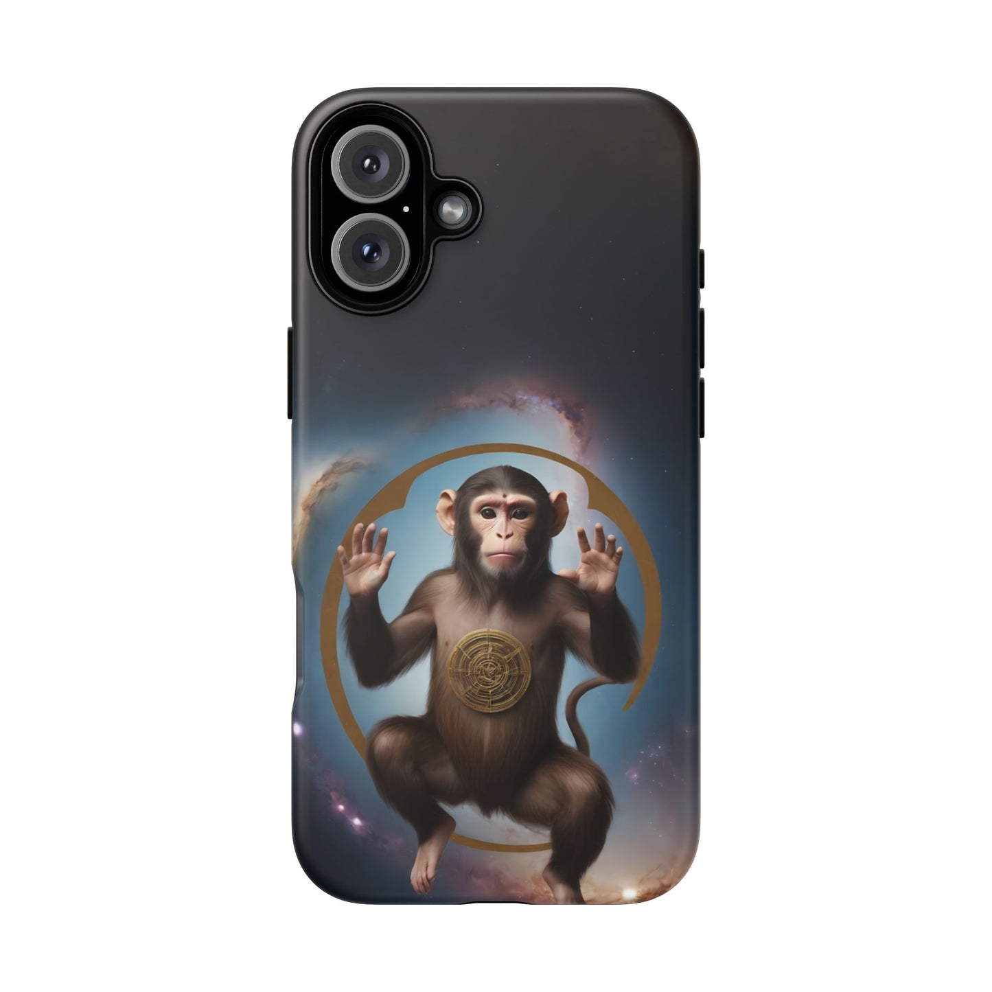 Chinese Zodiac Monkey Custom Phone Case for iPhone 8–16 Pro Max, Pixel 5–8 Pro, Galaxy S10–S24 Ultra - Designed by Thalia