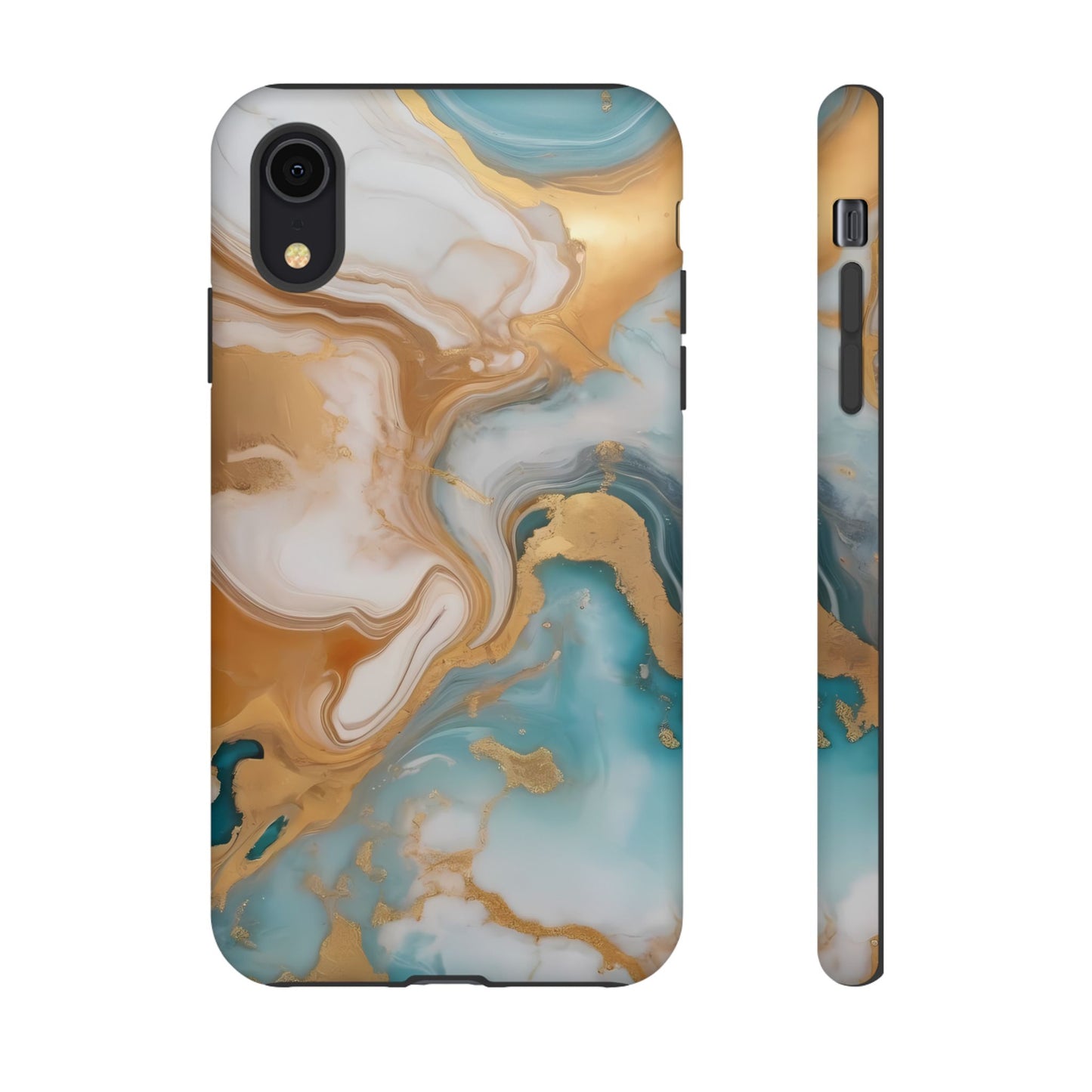 Marble Hues Phone Case for iPhone 8–16 Pro Max, Pixel 5–8 Pro, Galaxy S10–S24 Ultra - Designed by Thalia