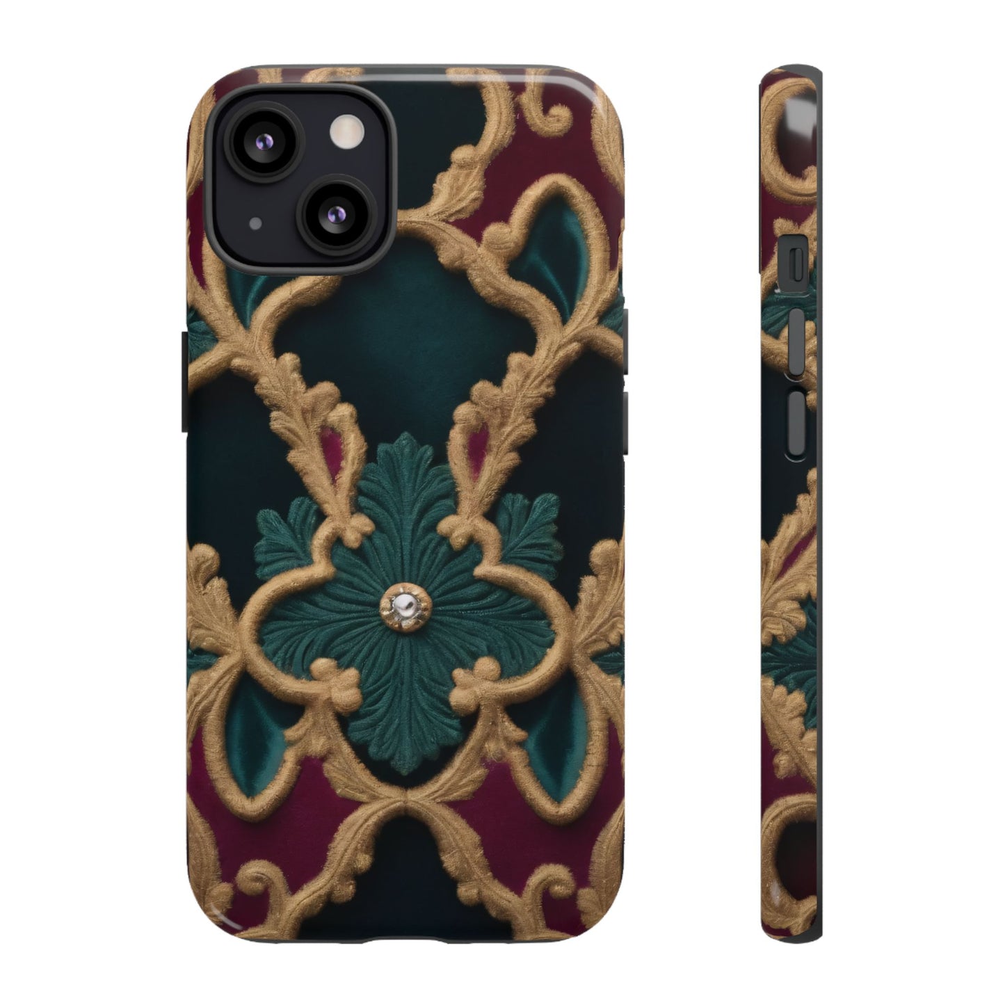 Velvet Luxe Phone Case for iPhone 8–16 Pro Max, Pixel 5–8 Pro, Galaxy S10–S24 Ultra - Designed by Thalia