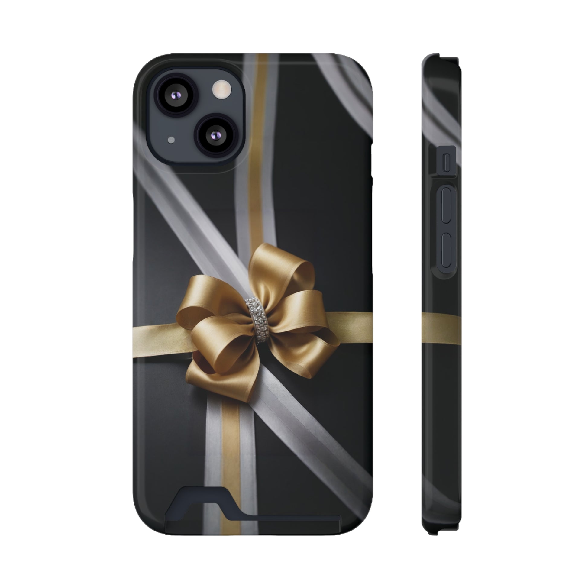 MagSafe Compatible Phone Case With Card Holder Priceless Gift Collection Design 3 - Designed by Thalia