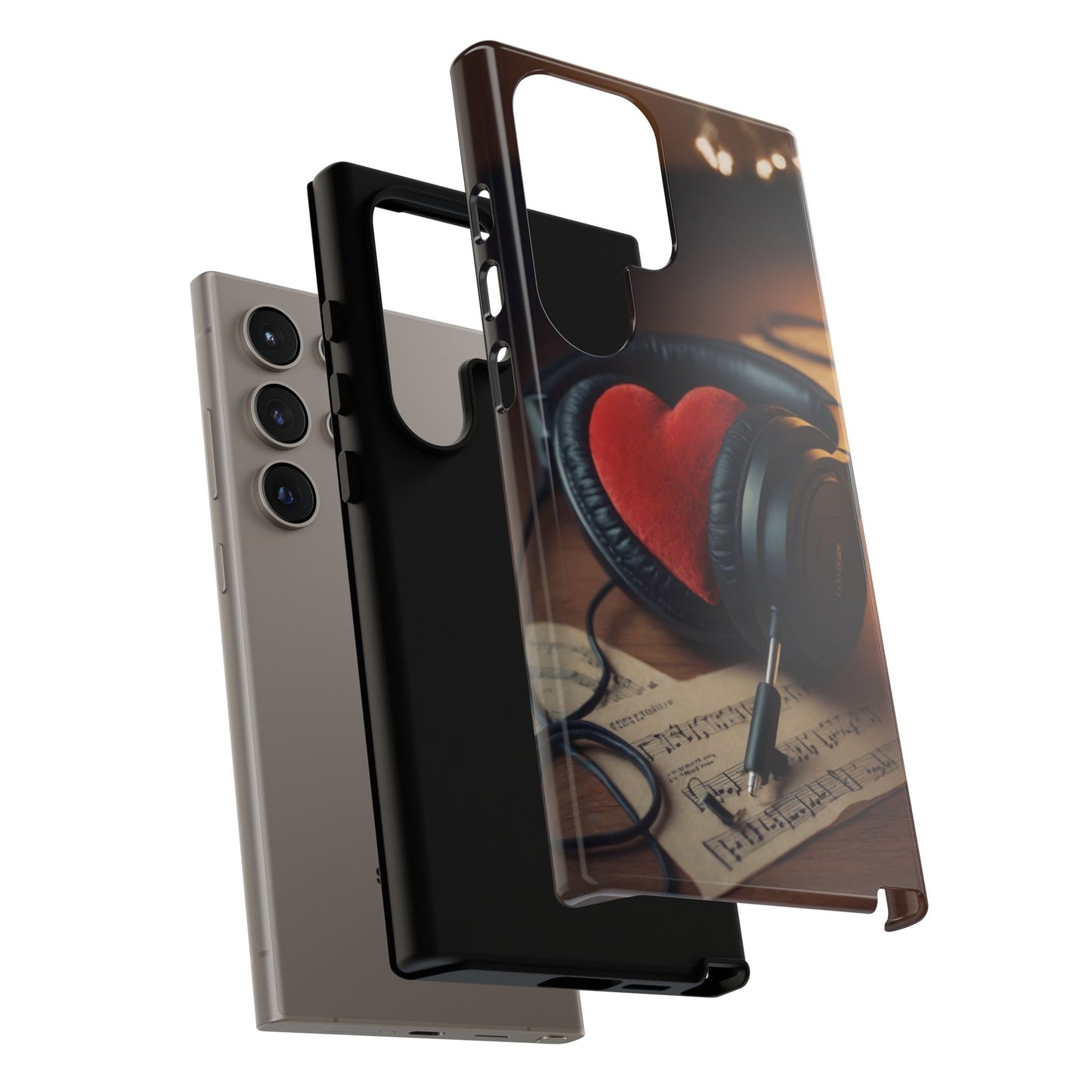 Love Key Custom Phone Case for Samsung Galaxy S10–S10 Plus, S20–S20 Ultra, S21, S22, S23, S24 Ultra - Designed by Thalia