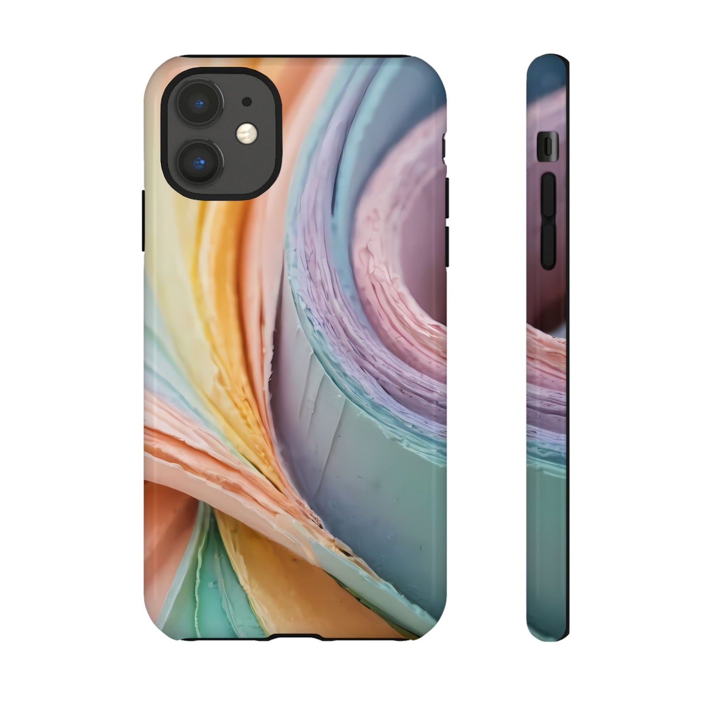 Pastel Perfection Stylish Unique UV Protected Phone Case for iPhone 8–16 Pro Max, iPhone 8 Plus–13 Mini, iPhone XS–XS Max, iPhone 11–14 Pro Max - Designed by Thalia