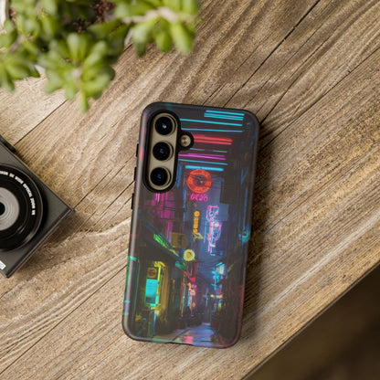 Electric Neon Custom Phone Case for Samsung Galaxy S10–S24 - Designed by Thalia