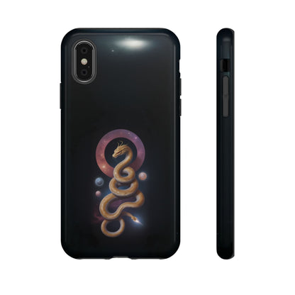 Chinese Zodiac Snake Phone Case for iPhone 8–16 Pro Max, iPhone 8 Plus–13 Mini, iPhone XS–XS Max, iPhone 11–14 Pro Max - Designed by Thalia