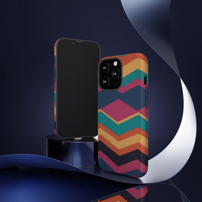 80s Retro Phone Case for iPhone 8–16 Pro Max, iPhone 8 Plus–13 Mini, iPhone XS–XS Max, iPhone 11–14 Pro Max - Designed by Thalia