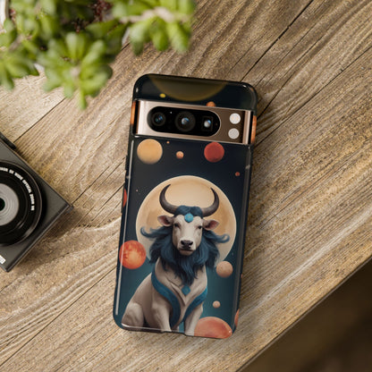 Chinese Zodiac Ox Phone Case for Google Pixel 8 Pro, Pixel 8, Pixel 7, Pixel 6 Pro, Pixel 6, Pixel 5 5G - Designed by Thalia