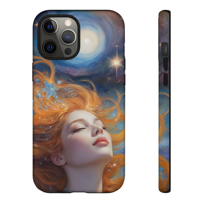 Celestial Dreams Custom Phone Case for iPhone 8–16 Pro Max, iPhone 8 Plus–13 Mini, iPhone XS–XS Max, iPhone 11–14 Pro Max - Designed by Thalia