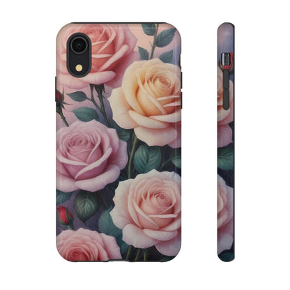 Bloom with Style - Roses Phone Case for iPhone 8–16 Pro Max, Pixel 5–8 Pro, Galaxy S10–S24 Ultra - Designed by Thalia