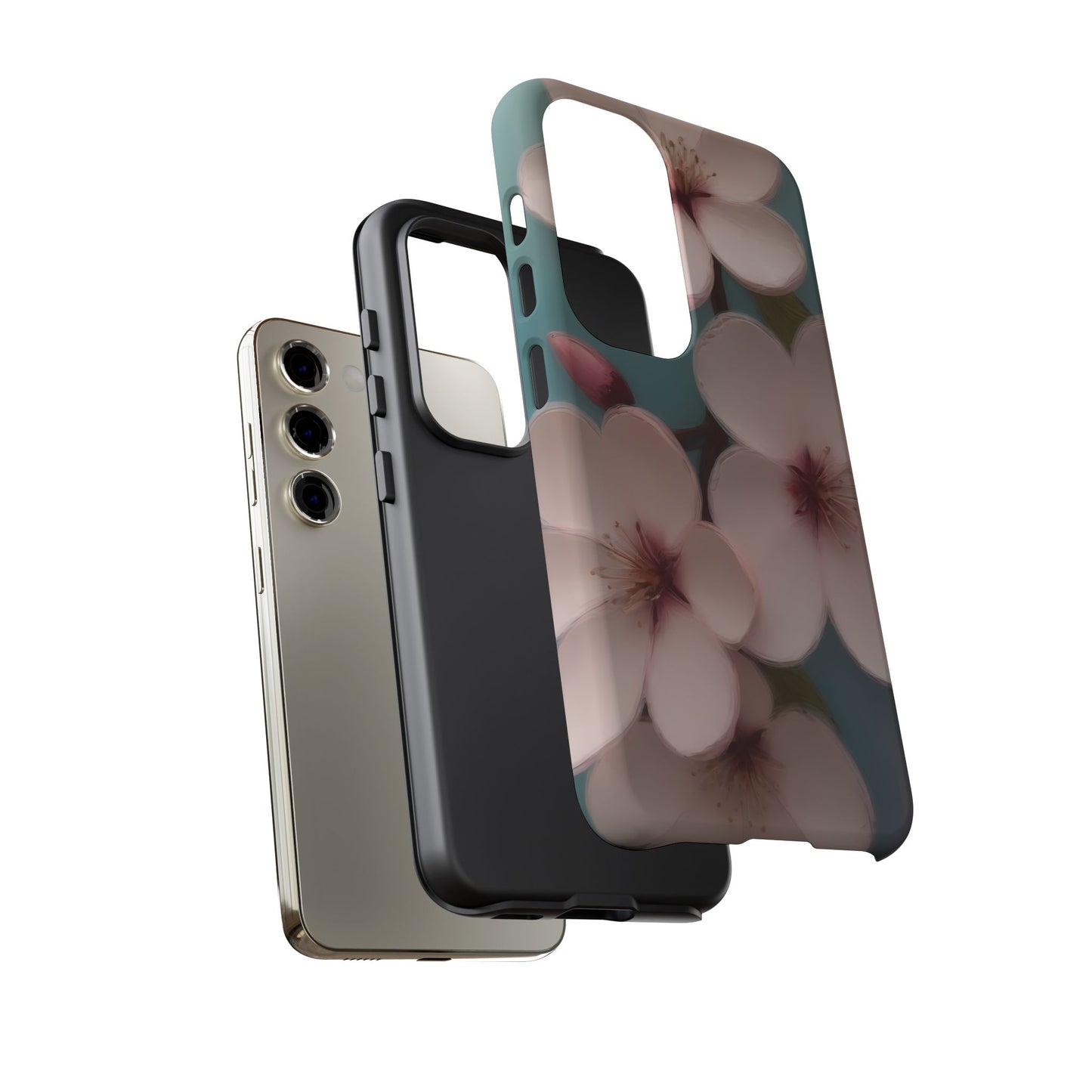 Cherry Blossom Phone Case for Samsung Galaxy S10–S24 - Designed by Thalia