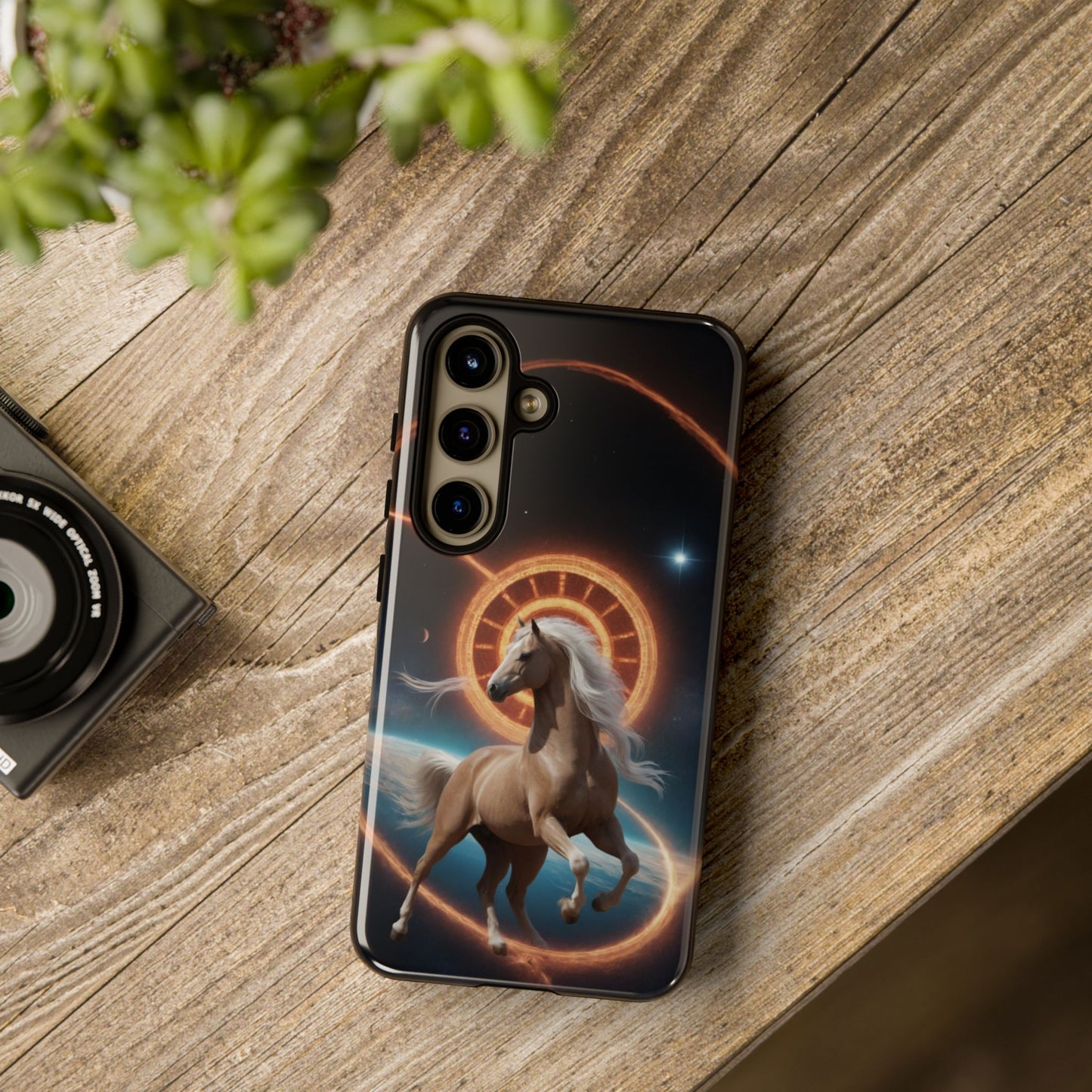 Chinese Zodiac Horse Phone Case for Samsung Galaxy S10–S24 - Designed by Thalia