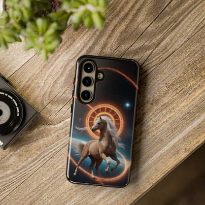 Chinese Zodiac Horse Phone Case for Samsung Galaxy S10–S24 - Designed by Thalia