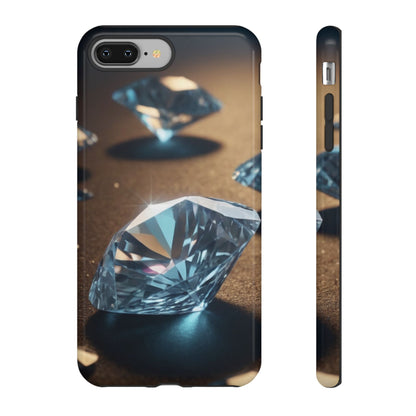 Raining Diamonds Custom, Stylish, Unique & UV protected phone case for Google Pixel, Samsung & iPhone - design for all models - Designed by Thalia