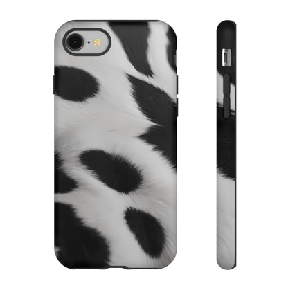 Chic Bovine Elegance Phone Case for iPhone 8–16 Pro Max, Pixel 5–8 Pro, Galaxy S10–S24 Ultra - Designed by Thalia