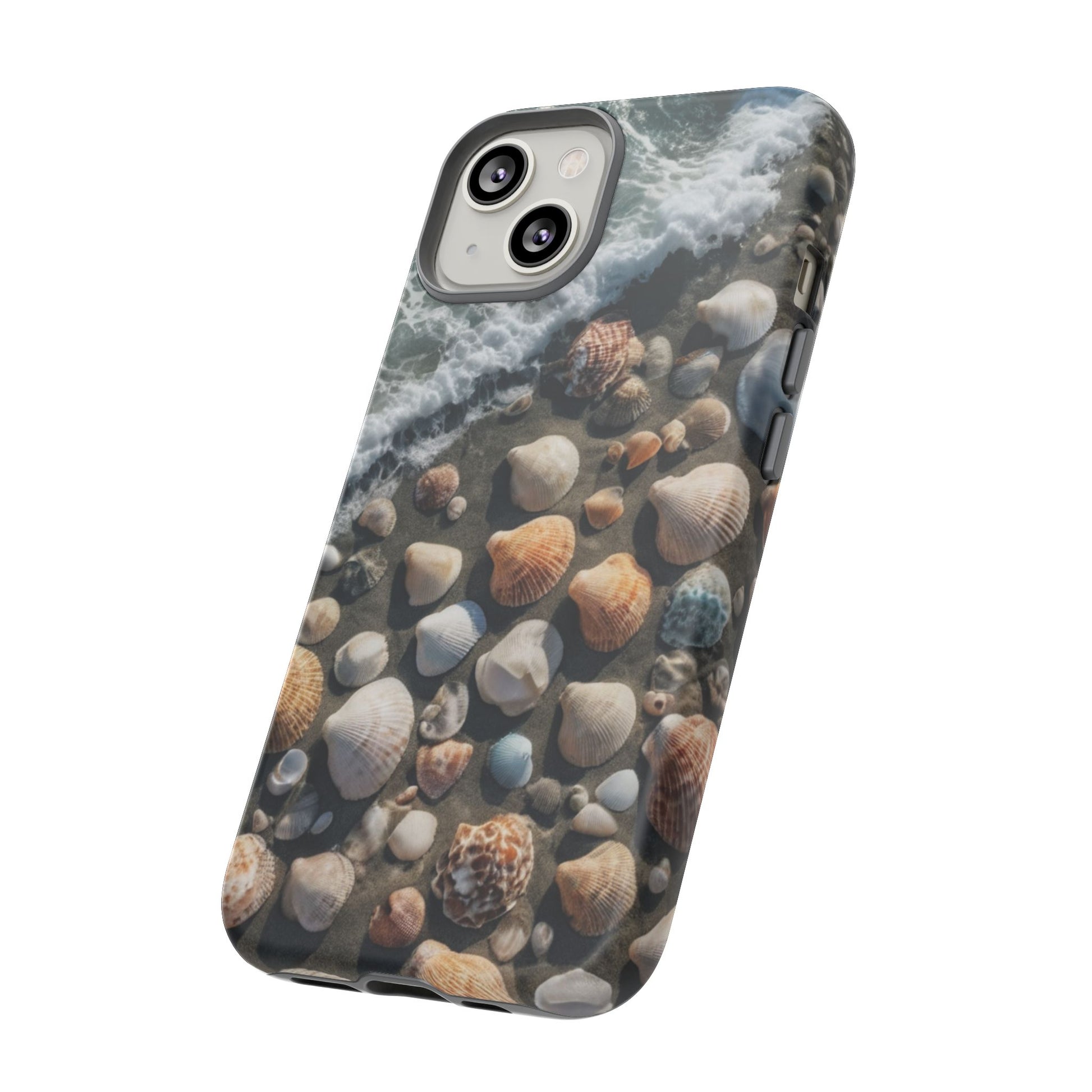 She Sells Sea Shells Phone Case for iPhone 8–16 Pro Max, Pixel 5–8 Pro, Galaxy S10–S24 Ultra - Designed by Thalia