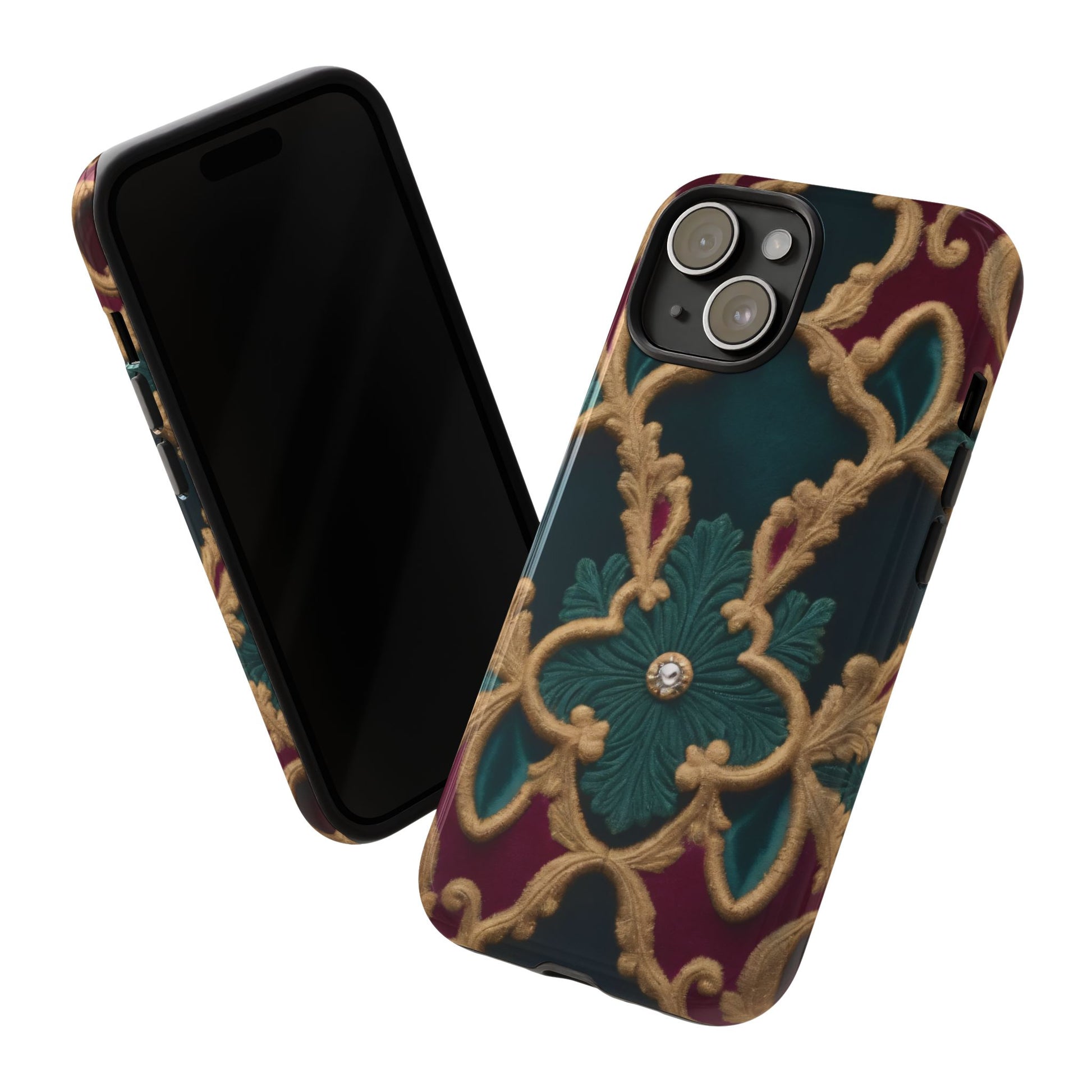 Velvet Luxe Phone Case for iPhone 8–16 Pro Max, Pixel 5–8 Pro, Galaxy S10–S24 Ultra - Designed by Thalia