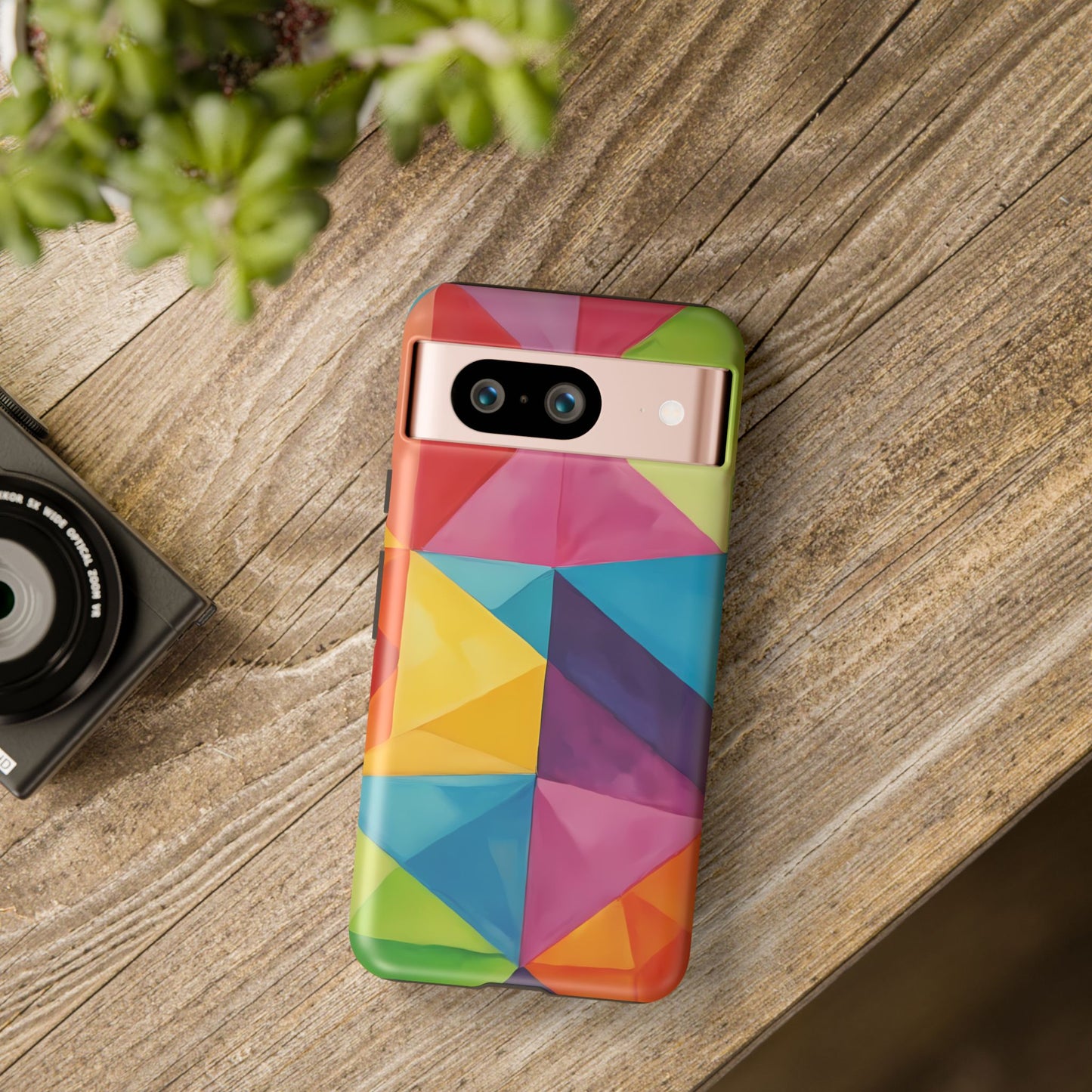 Geometric Play Phone Case for Google Pixel 8 Pro, Pixel 8, Pixel 7, Pixel 6 Pro, Pixel 6, Pixel 5 5G - Designed by Thalia