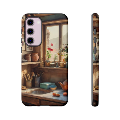 Vintage Vignettes Phone Case for iPhone 8–16 Pro Max, Pixel 5–8 Pro, Galaxy S10–S24 Ultra - Designed by Thalia