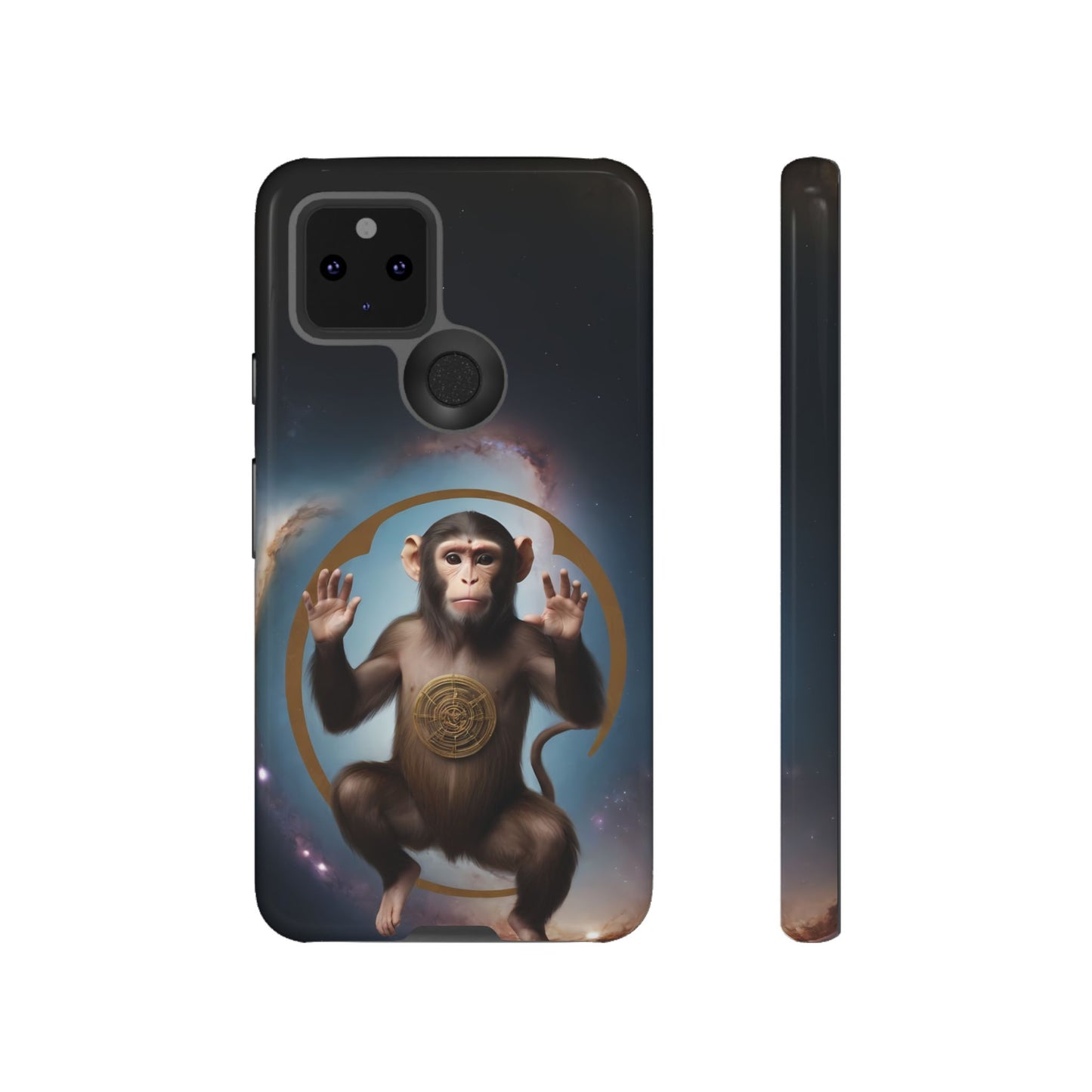 Chinese Zodiac Monkey Phone Case for Google Pixel 8 Pro, Pixel 8, Pixel 7, Pixel 6 Pro, Pixel 6, Pixel 5 5G - Designed by Thalia