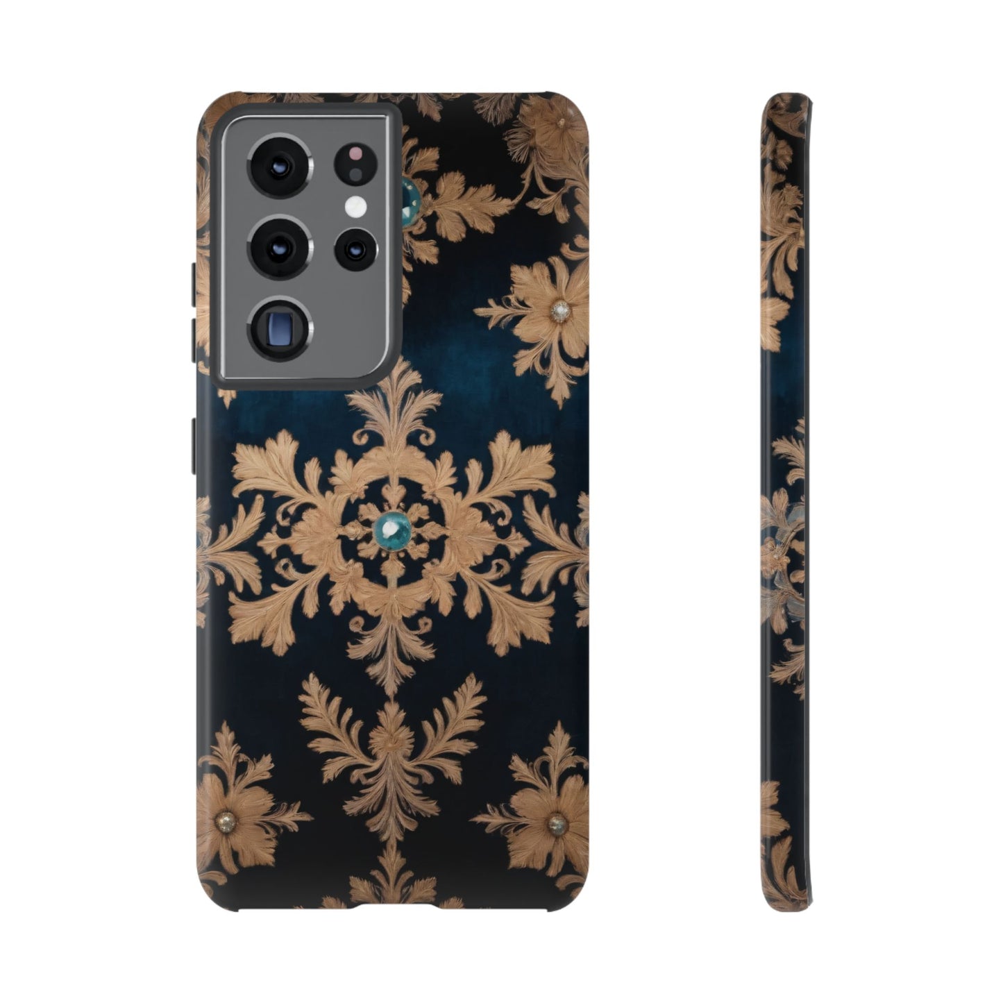 Velour Prestige Phone Case for iPhone 8–16 Pro Max, Pixel 5–8 Pro, Galaxy S10–S24 Ultra - Designed by Thalia