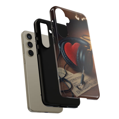 Love Key Custom Phone Case for Samsung Galaxy S10–S10 Plus, S20–S20 Ultra, S21, S22, S23, S24 Ultra - Designed by Thalia