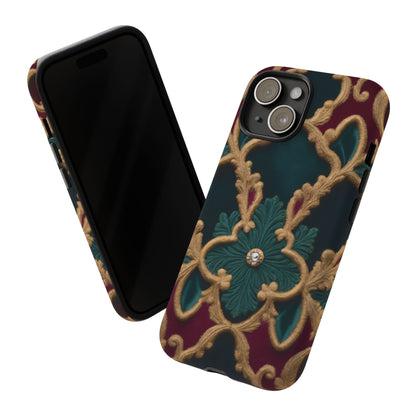 Velvet Luxe Phone Case for iPhone 8–16 Pro Max, iPhone 8 Plus–13 Mini, iPhone XS–XS Max, iPhone 11–14 Pro Max - Designed by Thalia