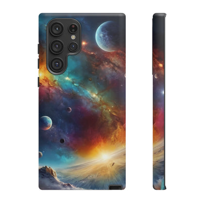 Cosmic Voyage Phone Case for iPhone 8–16 Pro Max, Pixel 5–8 Pro, Galaxy S10–S24 Ultra - Designed by Thalia