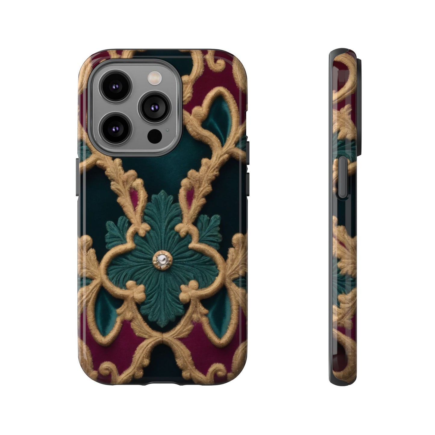 Velvet Luxe Phone Case for iPhone 8–16 Pro Max, Pixel 5–8 Pro, Galaxy S10–S24 Ultra - Designed by Thalia