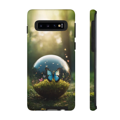 Butterfly Ball Custom Phone Case for Samsung Galaxy S10–S24 Ultra – Stylish, Unique & UV Protected - Designed by Thalia