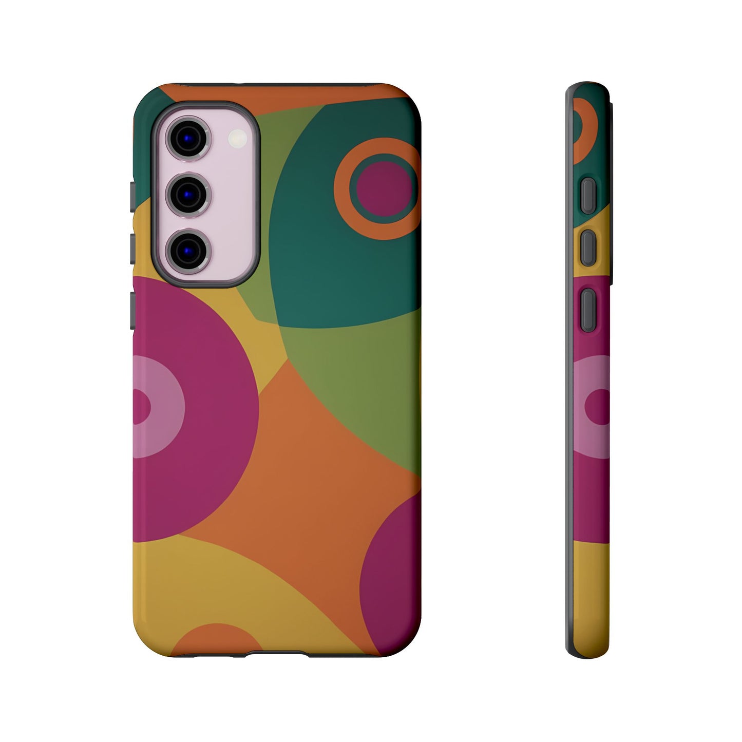 60s Retro Phone Case for iPhone 8–16 Pro Max, Pixel 5–8 Pro, Galaxy S10–S24 Ultra - Designed by Thalia