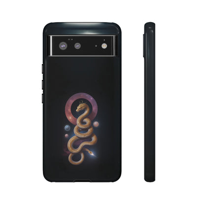 Chinese Zodiac Snake Phone Case for Google Pixel 8 Pro, Pixel 8, Pixel 7, Pixel 6 Pro, Pixel 6, Pixel 5 5G - Designed by Thalia