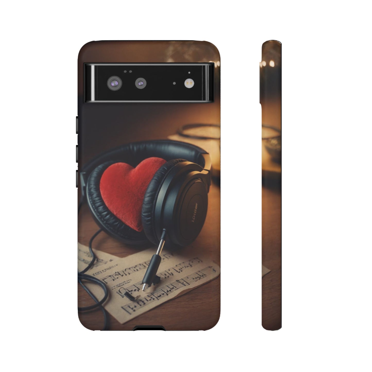 Love Key Phone Case for Google Pixel 8 Pro, Pixel 8, Pixel 7, Pixel 6 Pro, Pixel 6, Pixel 5 5G - Designed by Thalia