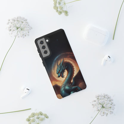 Chinese Zodiac Dragon Phone Case for iPhone 8–16 Pro Max, Pixel 5–8 Pro, Galaxy S10–S24 Ultra - Designed by Thalia