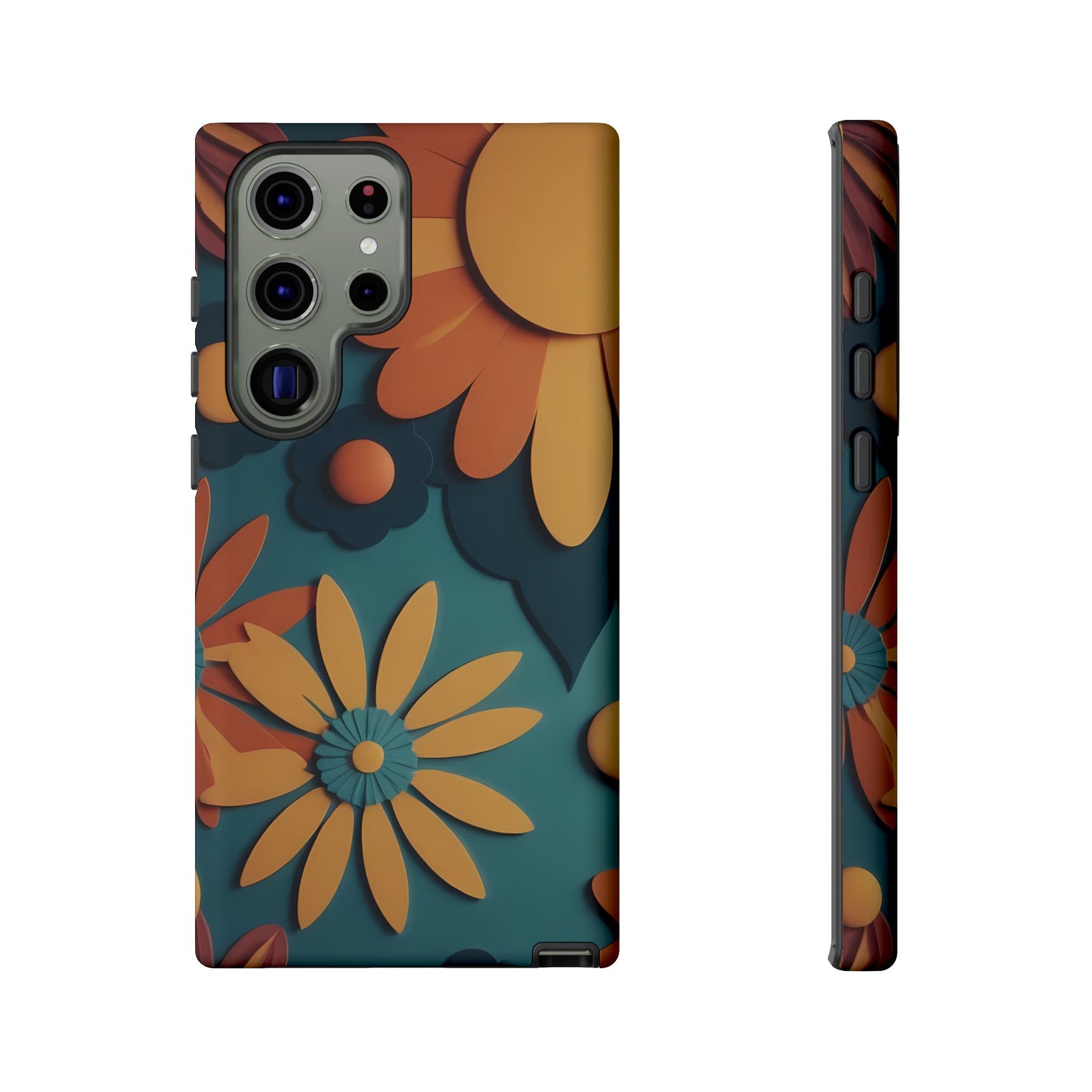 70s Retro Phone Case for iPhone 8–16 Pro Max, Pixel 5–8 Pro, Galaxy S10–S24 Ultra - Designed by Thalia