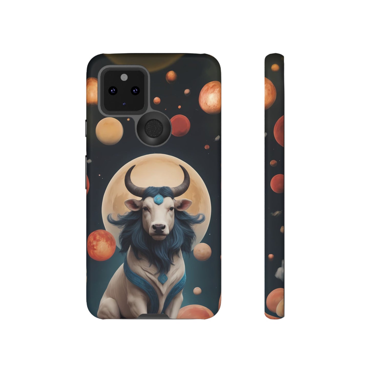 Chinese Zodiac Ox Phone Case for Google Pixel 8 Pro, Pixel 8, Pixel 7, Pixel 6 Pro, Pixel 6, Pixel 5 5G - Designed by Thalia