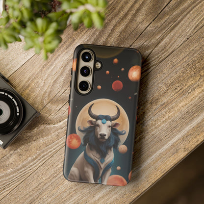 Chinese Zodiac Ox Custom Phone Case for Samsung Galaxy S10–S24 - Designed by Thalia