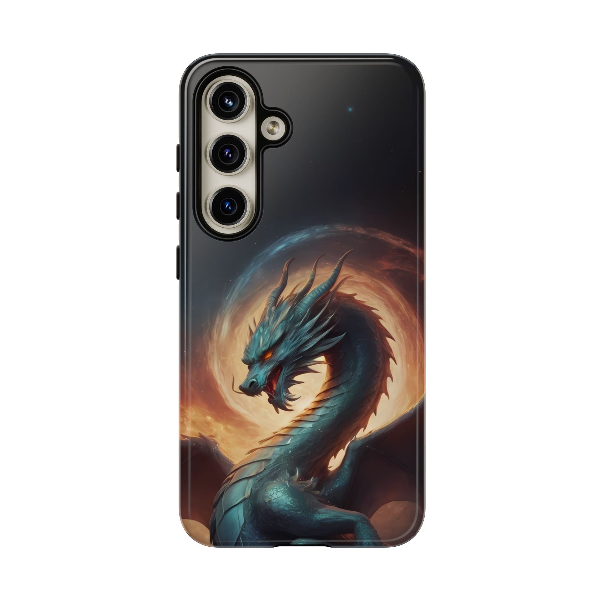 Chinese Zodiac Dragon Phone Case for iPhone 8–16 Pro Max, Pixel 5–8 Pro, Galaxy S10–S24 Ultra - Designed by Thalia