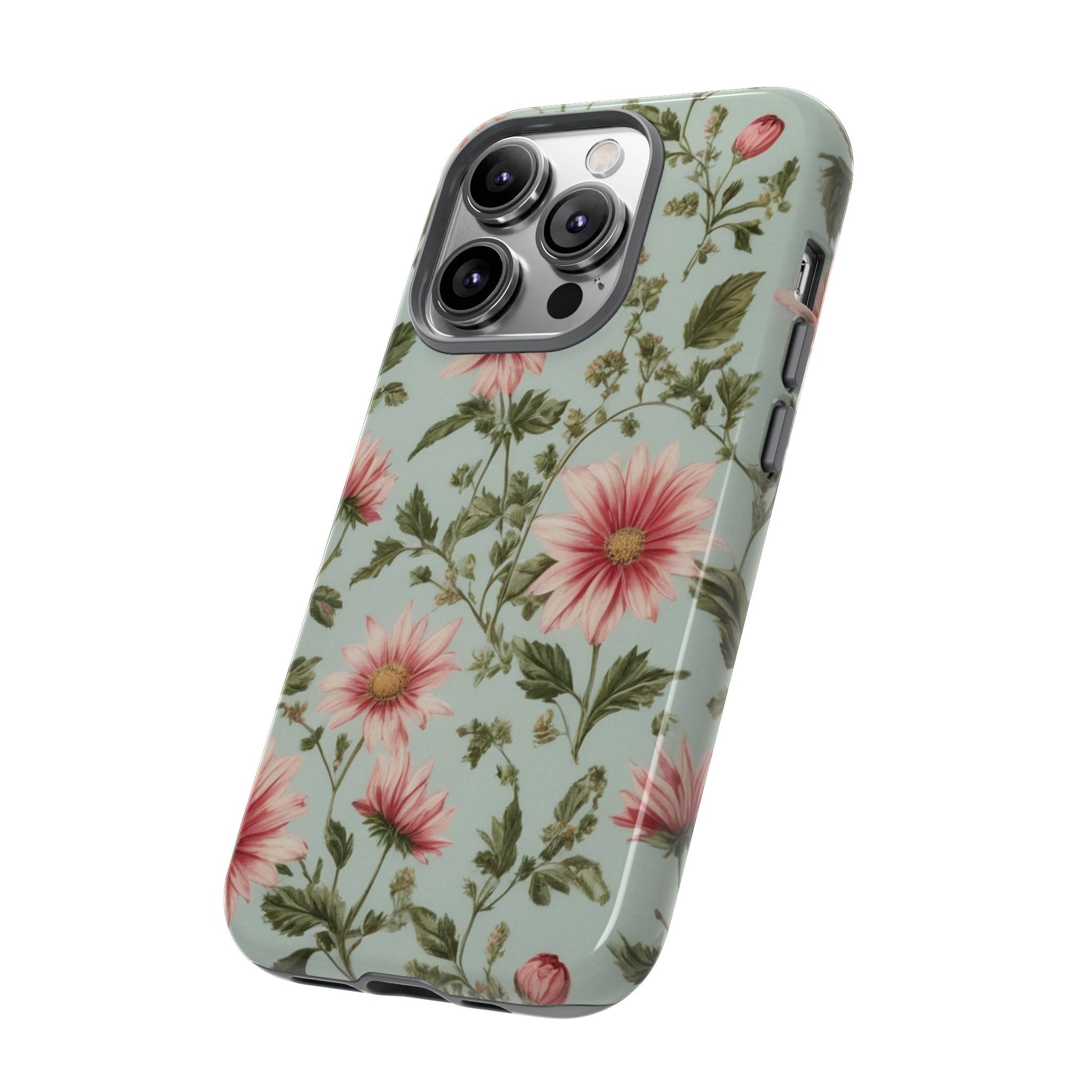 Flower Garden Custom Phone Case for iPhone 8–16 Pro Max, Pixel 5–8 Pro, Galaxy S10–S24 Ultra - Designed by Thalia