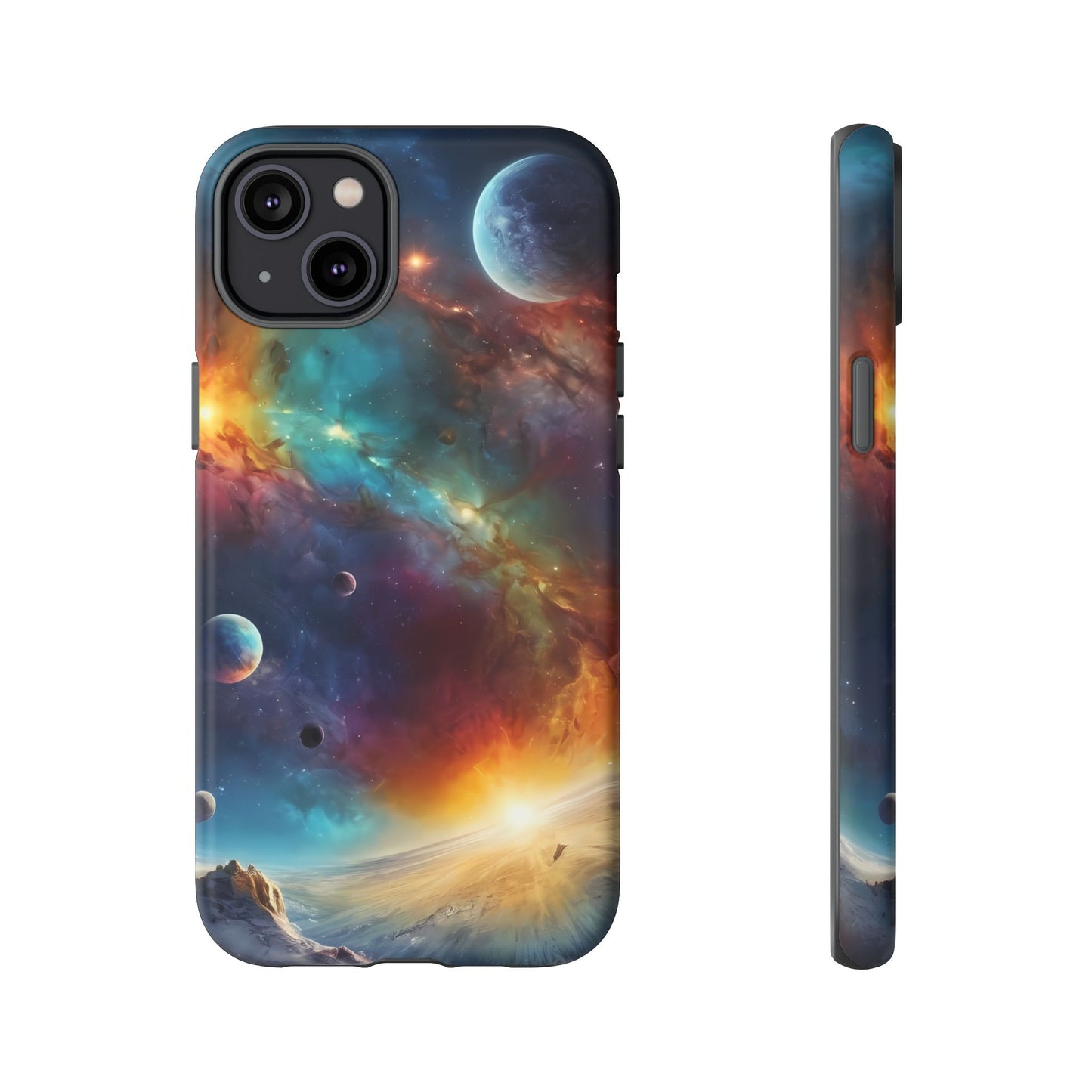 Cosmic Voyage Phone Case for iPhone 8–16 Pro Max, Pixel 5–8 Pro, Galaxy S10–S24 Ultra - Designed by Thalia