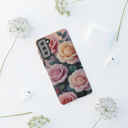 Roses Custom Phone Case for Samsung Galaxy S10–S10 Plus, S20–S20 Ultra, S21, S22, S23, S24 Ultra - Designed by Thalia