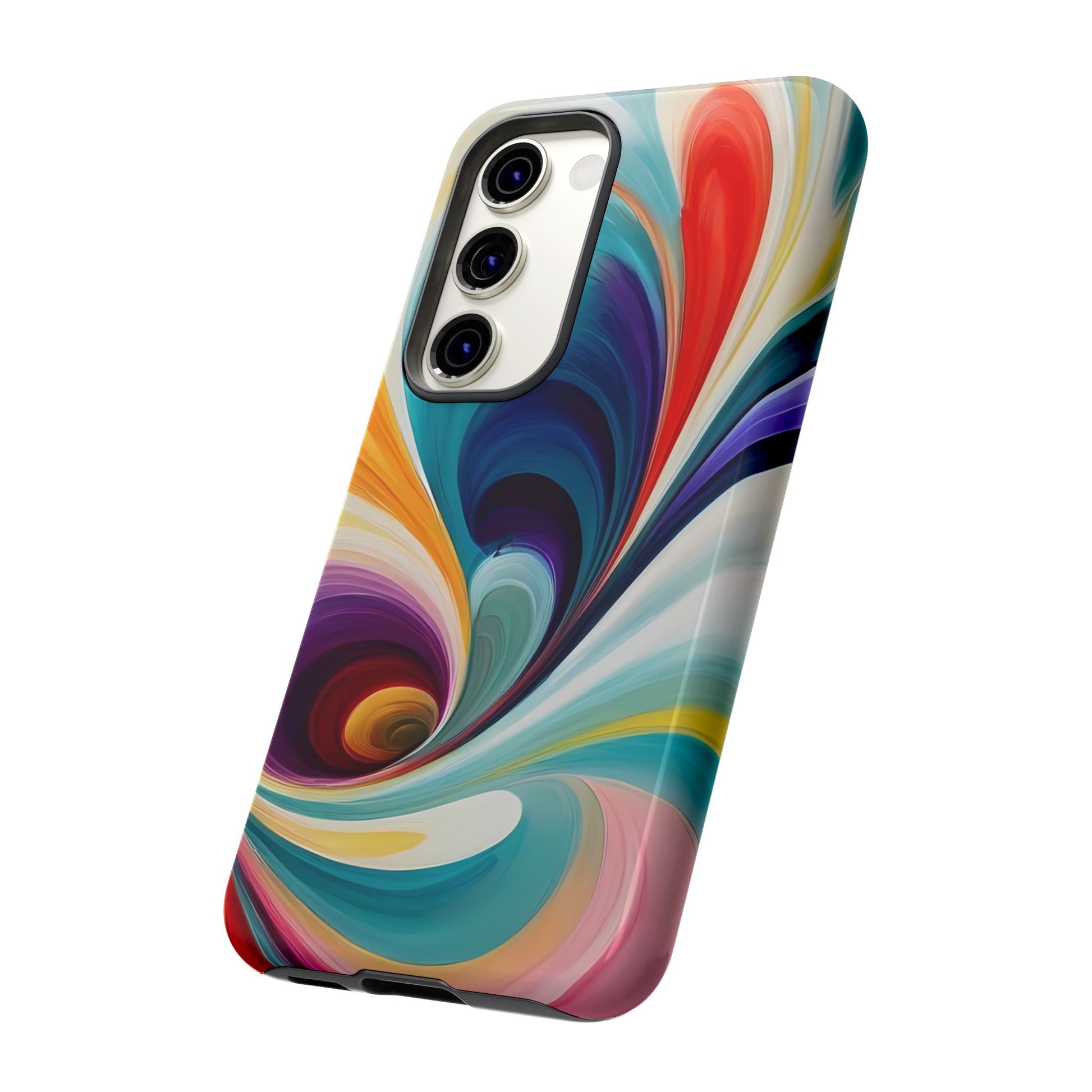 Abstract Elegance Custom Phone Case for iPhone 8–16 Pro Max, iPhone 8 Plus–13 Mini, iPhone XS–XS Max, iPhone 11–14 Pro Max - Designed by Thalia