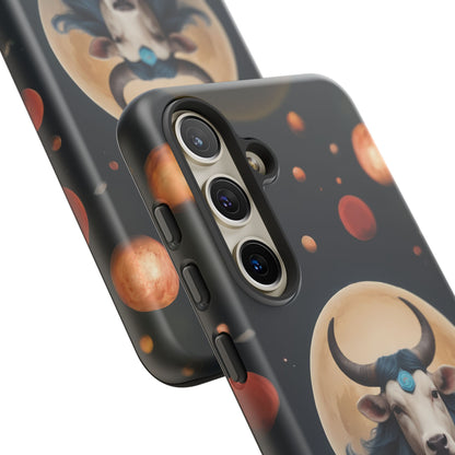 Chinese Zodiac Ox Custom Phone Case for Samsung Galaxy S10–S24 - Designed by Thalia