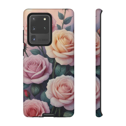 Bloom with Style - Roses Phone Case for iPhone 8–16 Pro Max, Pixel 5–8 Pro, Galaxy S10–S24 Ultra - Designed by Thalia