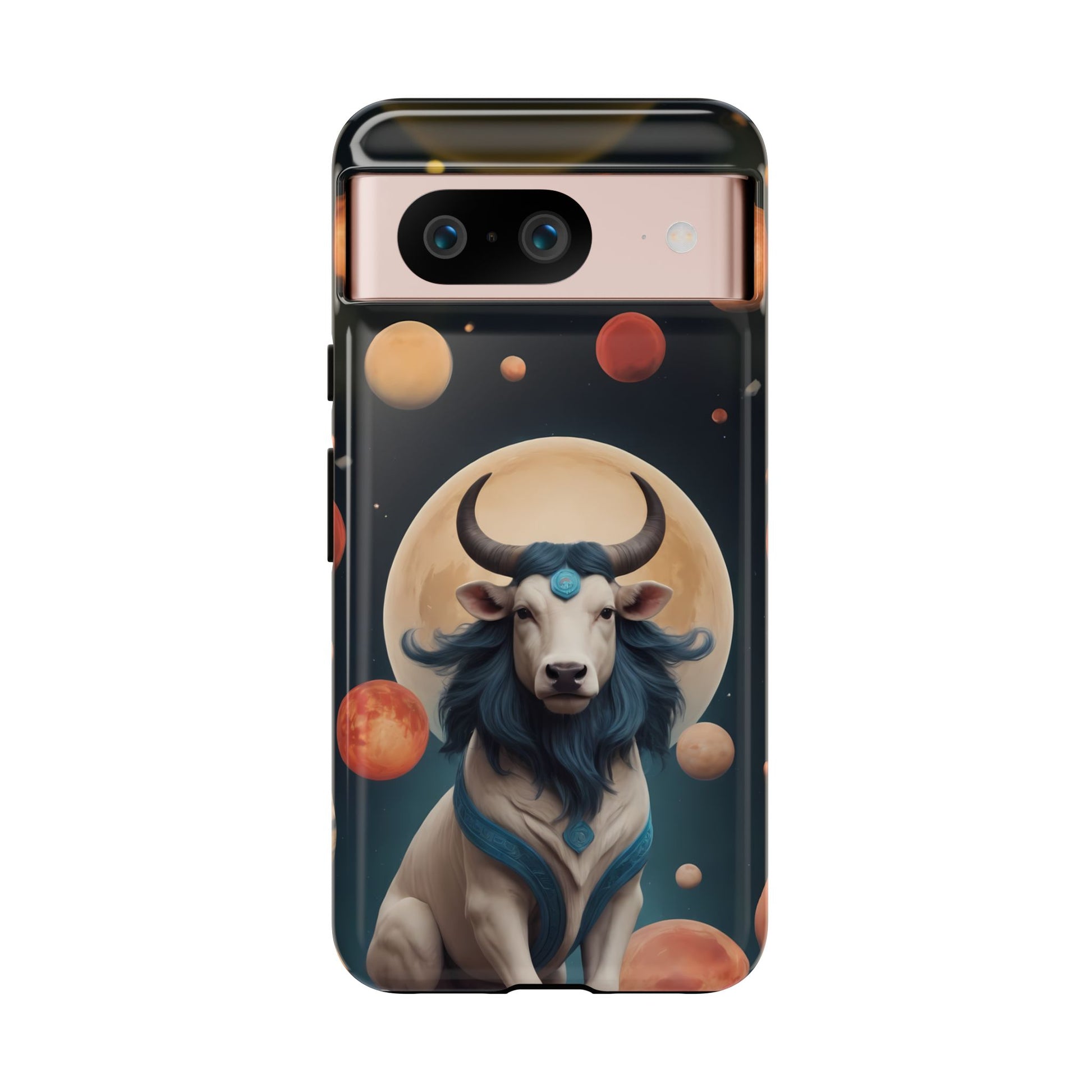 Chinese Zodiac Ox Phone Case for Google Pixel 8 Pro, Pixel 8, Pixel 7, Pixel 6 Pro, Pixel 6, Pixel 5 5G - Designed by Thalia