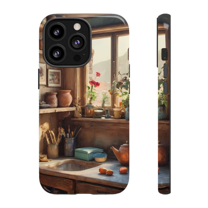 Vintage Vignettes Phone Case for iPhone 8–16 Pro Max, Pixel 5–8 Pro, Galaxy S10–S24 Ultra - Designed by Thalia