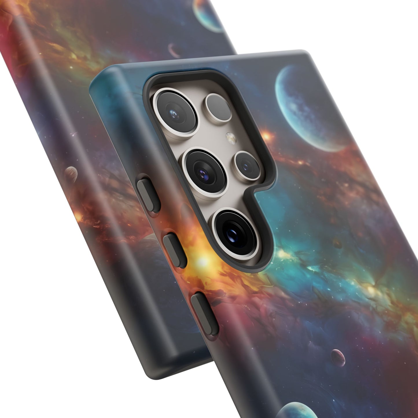 Cosmic Voyage Phone Case for iPhone 8–16 Pro Max, Pixel 5–8 Pro, Galaxy S10–S24 Ultra - Designed by Thalia