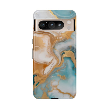 Marble Hues Phone Case for iPhone 8–16 Pro Max, Pixel 5–8 Pro, Galaxy S10–S24 Ultra - Designed by Thalia