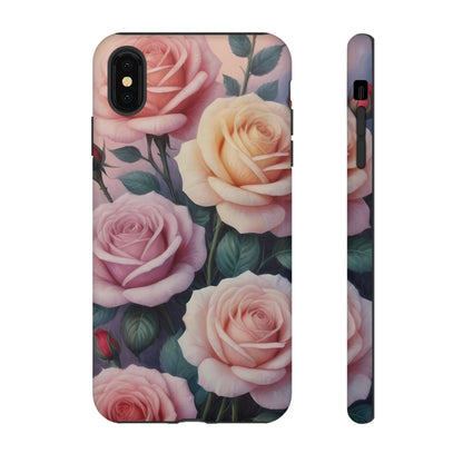 Bloom with Style - Roses Phone Case for iPhone 8–16 Pro Max, Pixel 5–8 Pro, Galaxy S10–S24 Ultra - Designed by Thalia