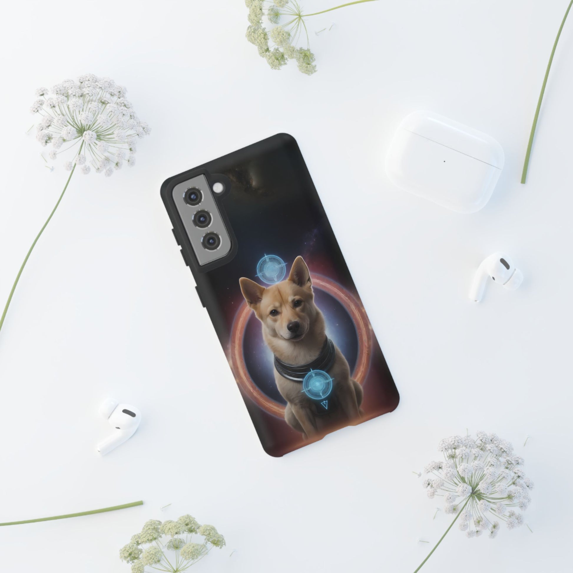 Chinese Zodiac Dog Phone Case for iPhone 8–16 Pro Max, Pixel 5–8 Pro, Galaxy S10–S24 Ultra - Designed by Thalia