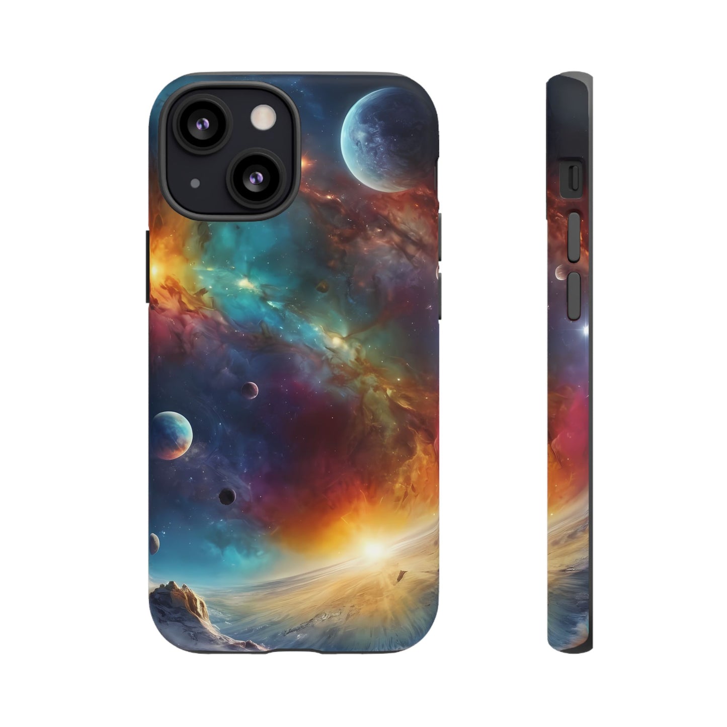 Cosmic Voyage Phone Case for iPhone 8–16 Pro Max, iPhone 8 Plus–13 Mini, iPhone XS–XS Max, iPhone 11–14 Pro Max - Designed by Thalia